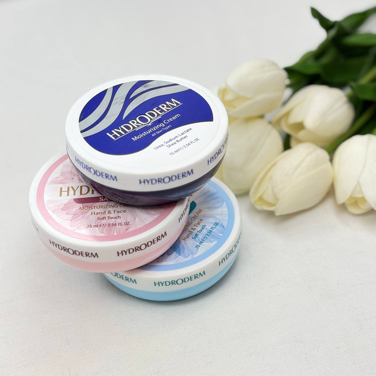 کرم کاسه ای دست و صورت هیدرودرم 75گرم Hidroderm