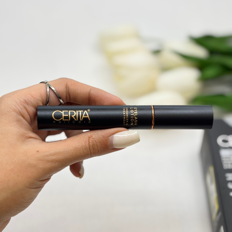سرم محلول تقویت کننده مژه سریتا مناسب مژه بعد از کاشت ضد حساسیت مدل Eyelash Lotion حجم 7 میلی لیتر