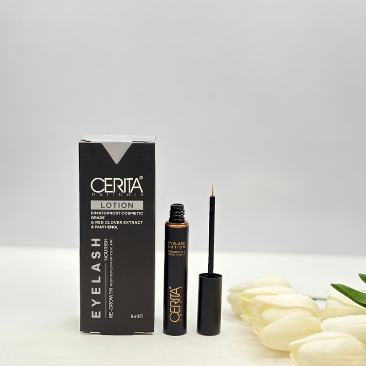 سرم محلول تقویت کننده مژه سریتا مناسب مژه بعد از کاشت ضد حساسیت مدل Eyelash Lotion حجم 7 میلی لیتر