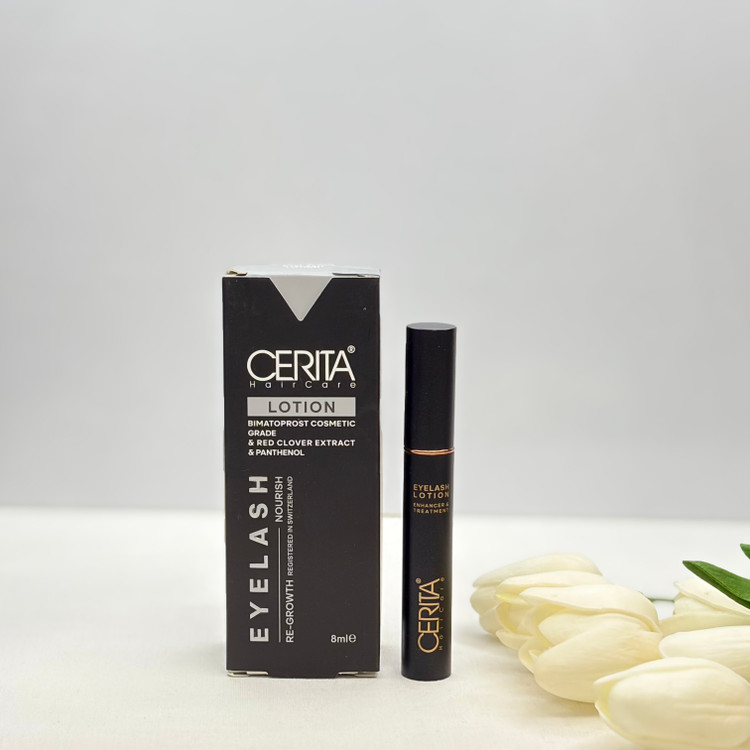 سرم محلول تقویت کننده مژه سریتا مناسب مژه بعد از کاشت ضد حساسیت مدل Eyelash Lotion حجم 7 میلی لیتر