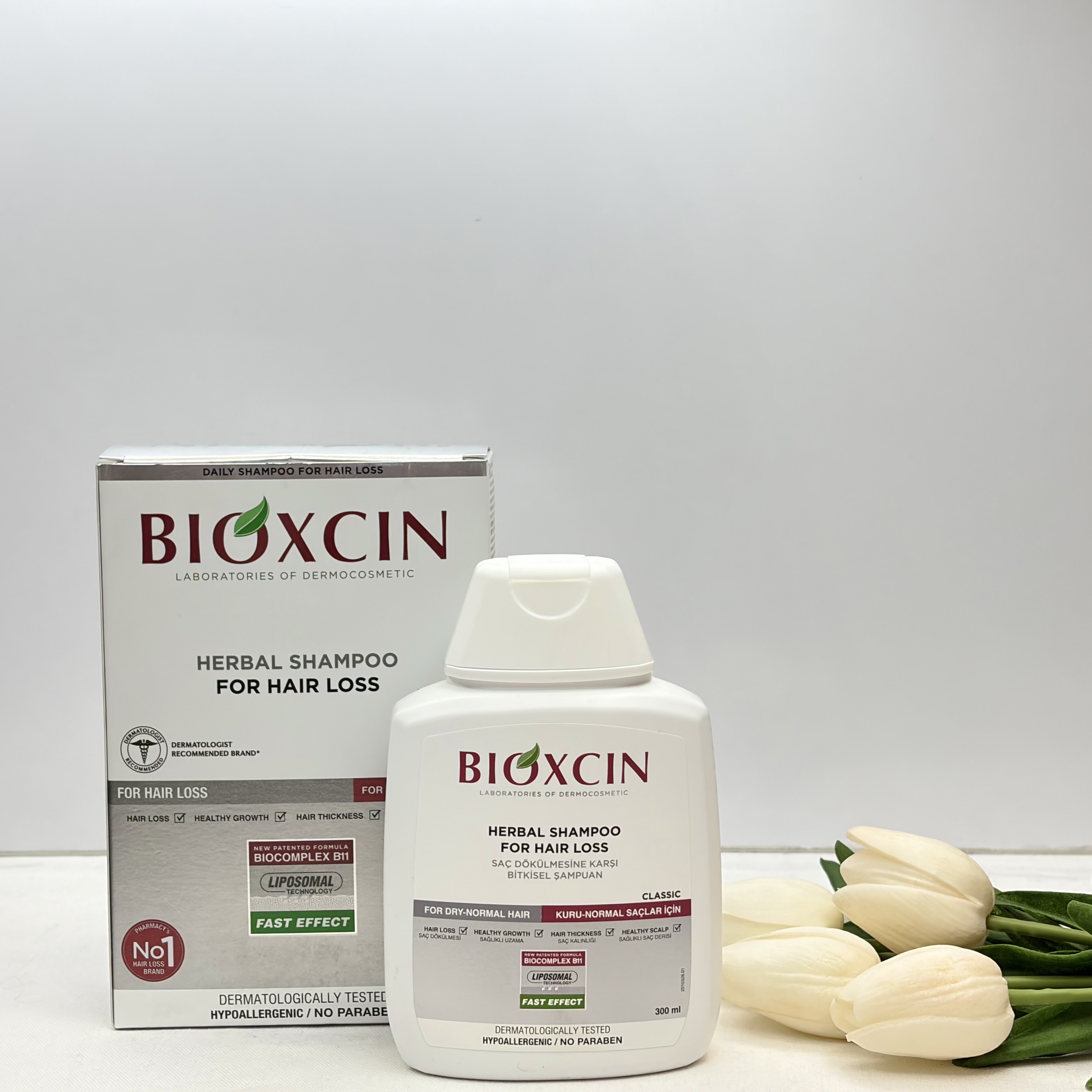 شامپو ضدریزش گیاهی موی معمولی و خشک