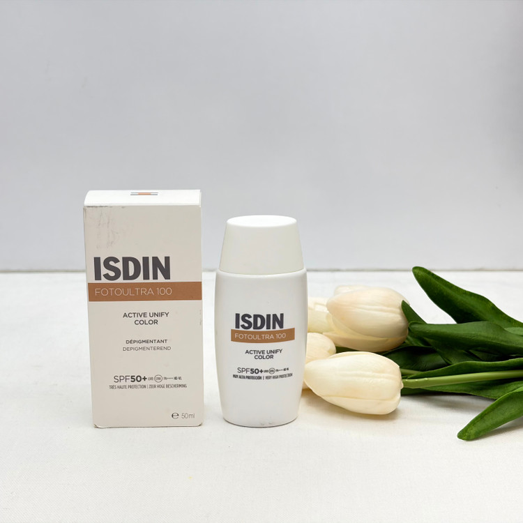 فلوئید ضد آفتاب رنگی کیفیت اصلی SPF50 مدل ACTIVE UNIFY محافظ UVA ،UVB، ضد آب، مناسب انواع پوست حجم 50 میل