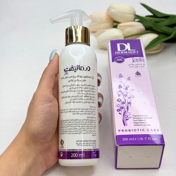 ژل شستشو بهداشتی درمالیفت مناسب بانوان یائسه