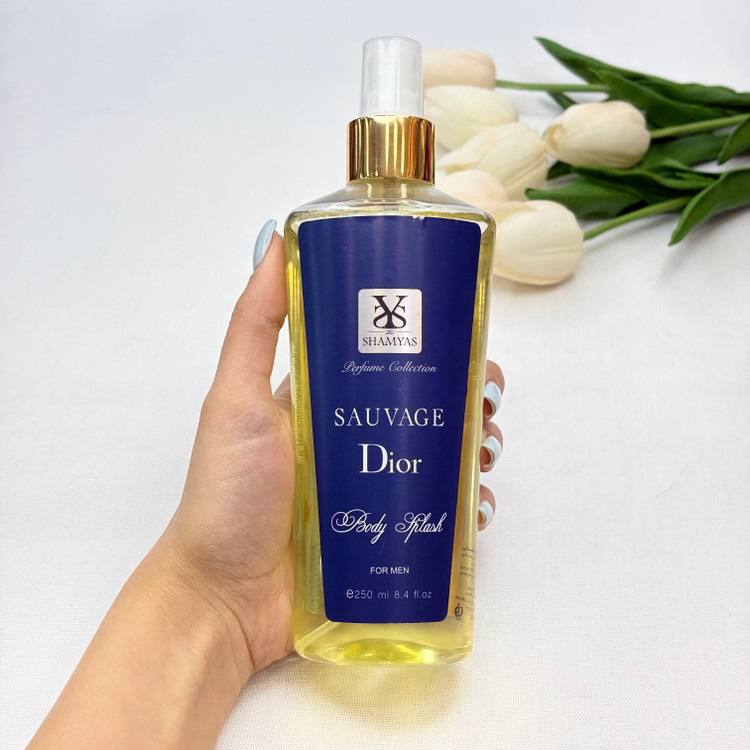 بادی اسپلش ادکلنی 250ml رایحه ساواج دیورSAUVAGE DIOR