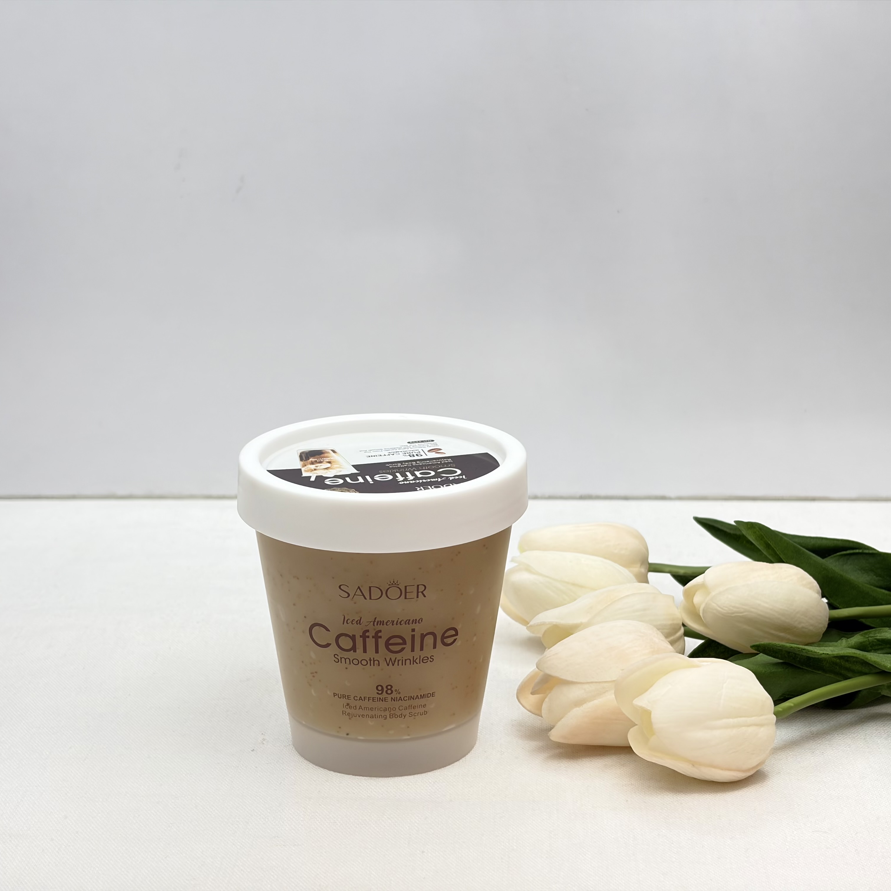 اسکراب و نمک بدن کاسه ای رایحه coffee قهوه آبرسان و لایه بردارو روشن کننده