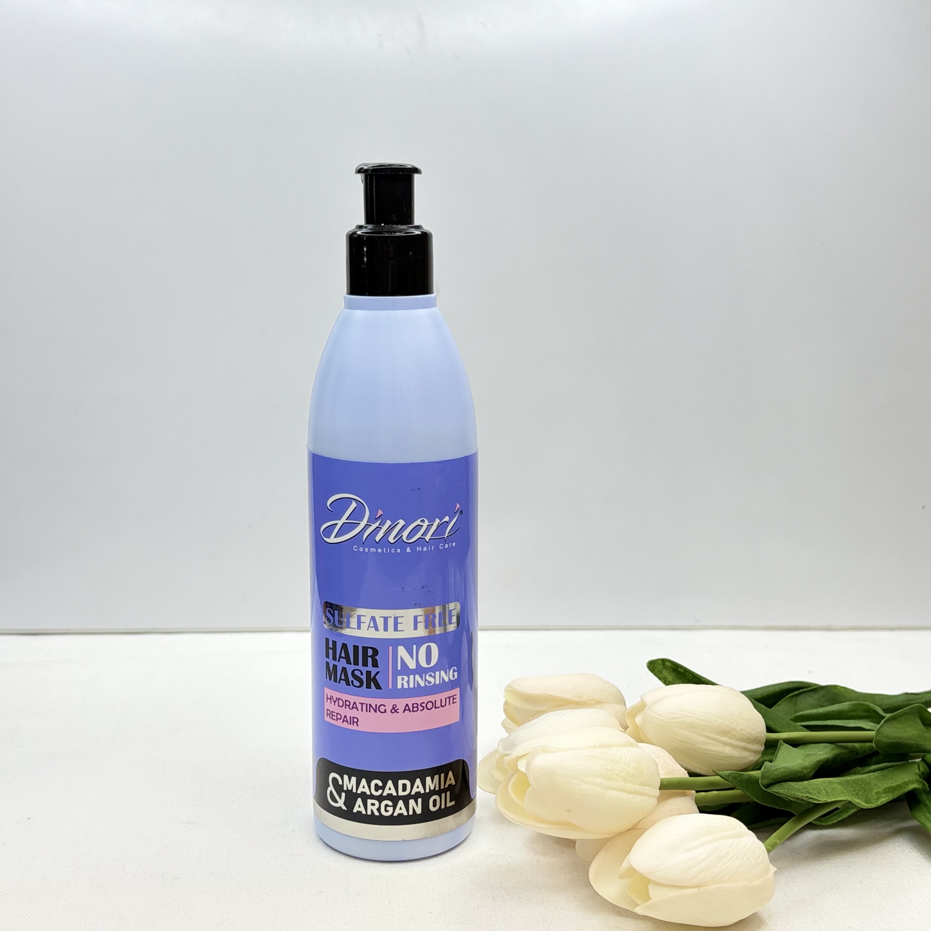 ماسک مو ماکادمیا و آرگان خارج حمام پمپی دینوری 300 میل