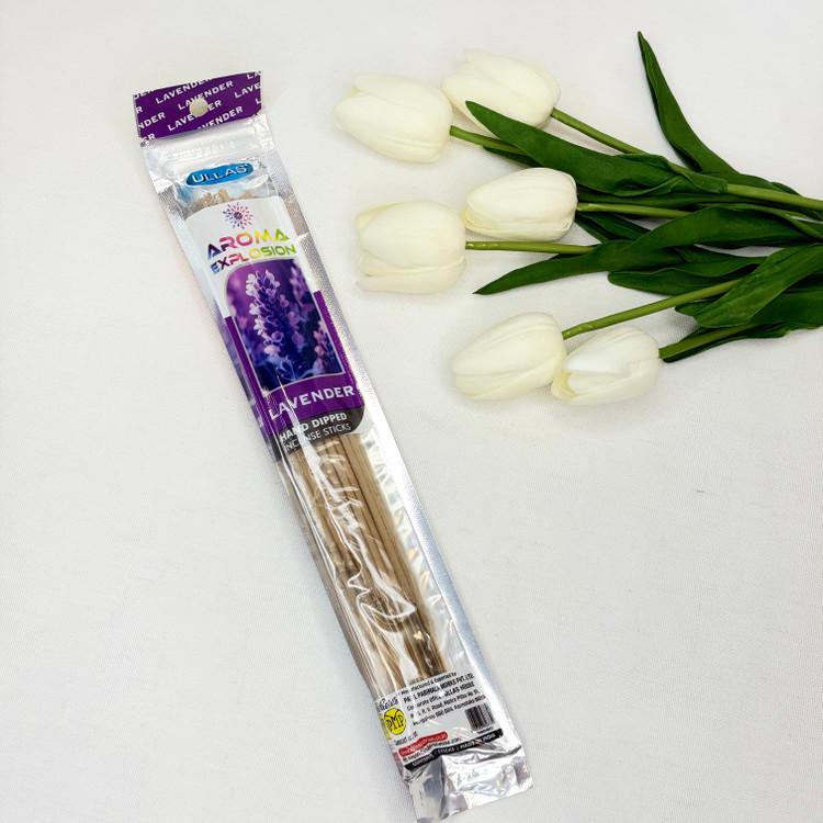 عود شاخه ای آروما اکسپلوژن پایه دست ساز 20 عددی رایحه لوندر lavender اسطوخودوس