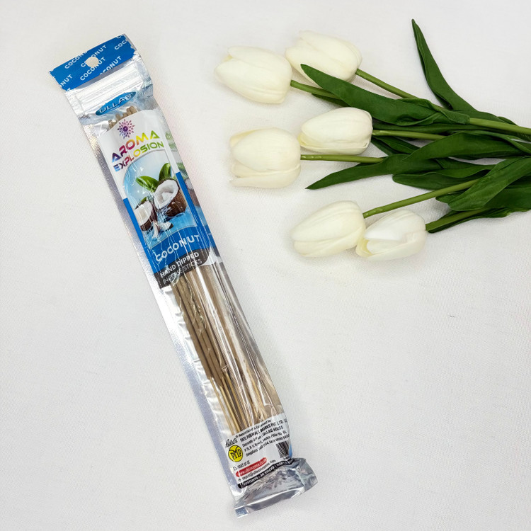 عود شاخه ای آروما اکسپلوژن پایه دست ساز 20 عددی رایحه نارگیل coconut