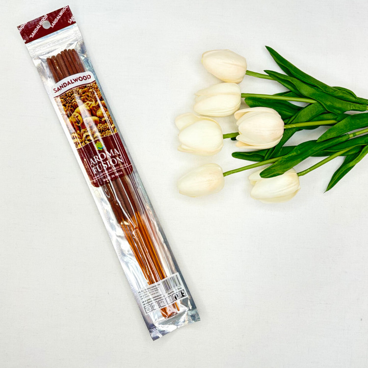 عود شاخه ای آرومافیوژن پایه دست ساز 15 عددی رایحه صندل وود sandalwood