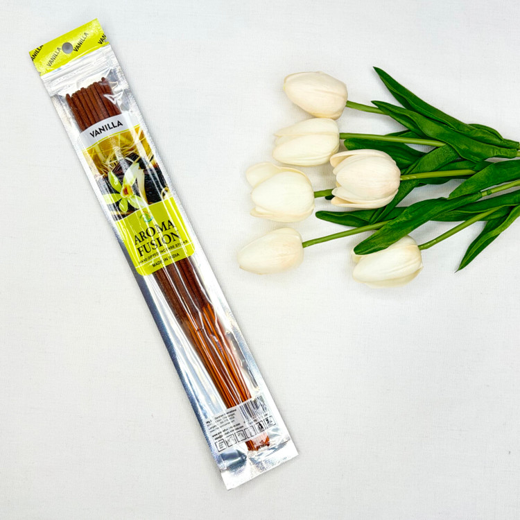 عود شاخه ای آرومافیوژن پایه دست ساز 15 عددی رایحه وانیل vanilla