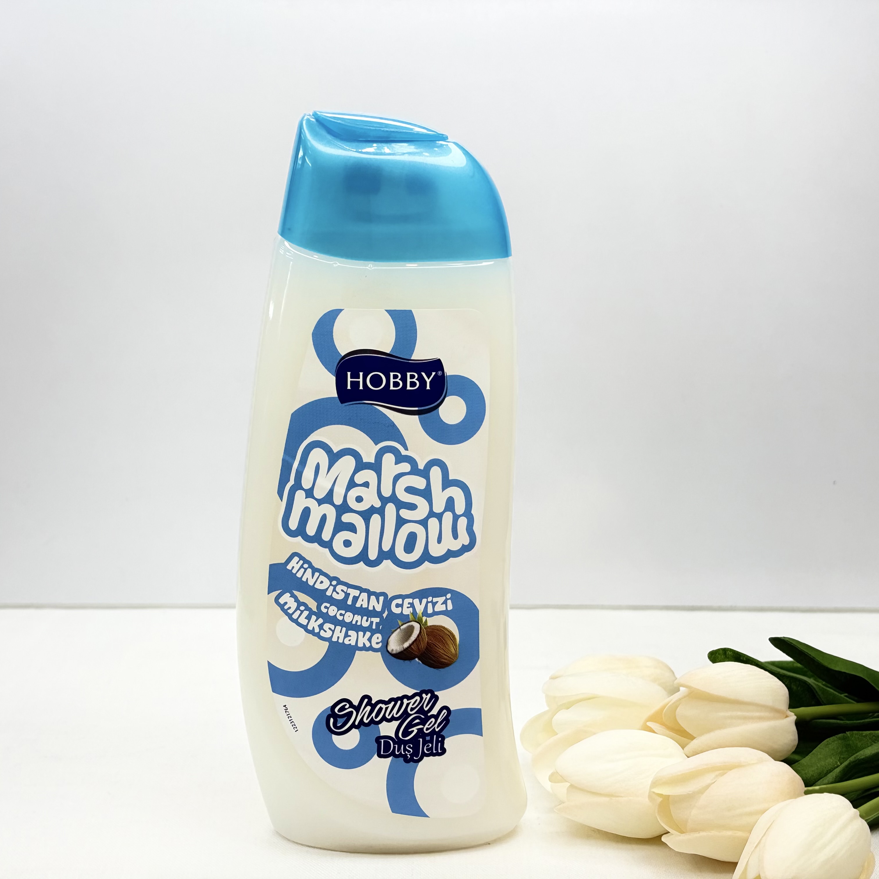شامپو بدن مدل Marshmallow رایحه نارگیل حجم 500 میلی لیتر