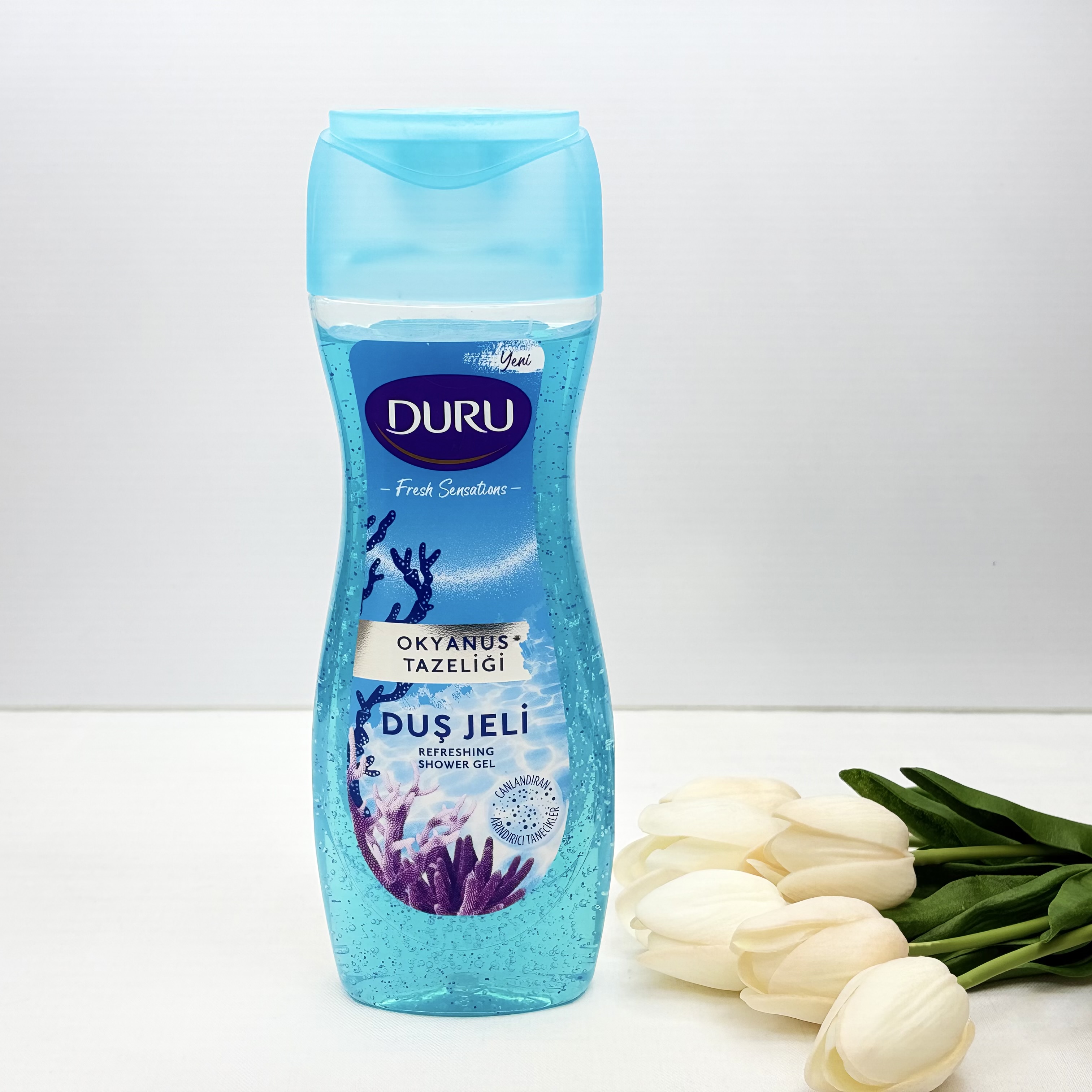 شامپو بدن اسکراب دار مدل Fresh Sensations با رایحه اقیانوس حجم 450 میلی لیتر