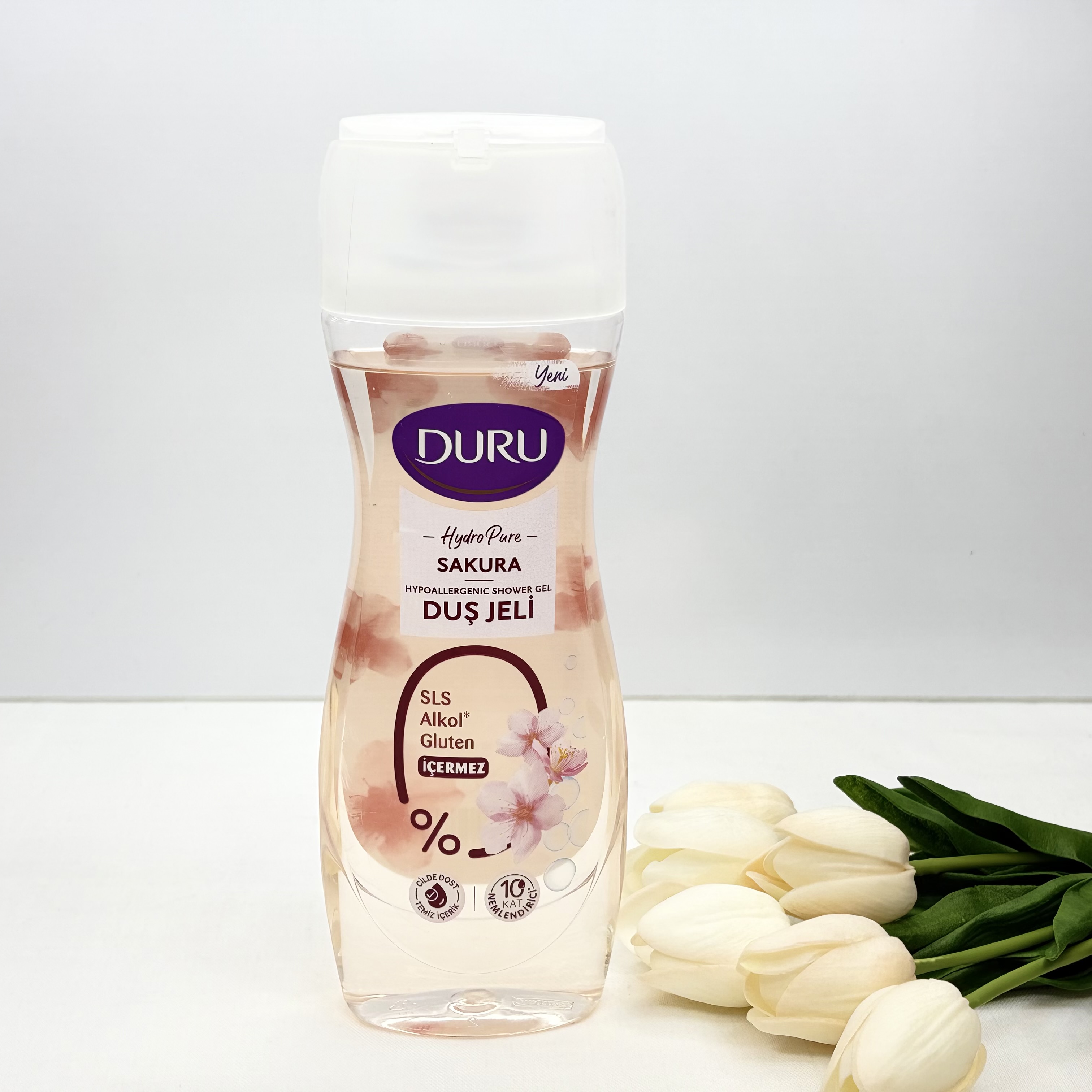 شامپو بدن سری Hydro Pure مدل Sakura حاوی میسلار حجم۴۵۰ میلی لیتر