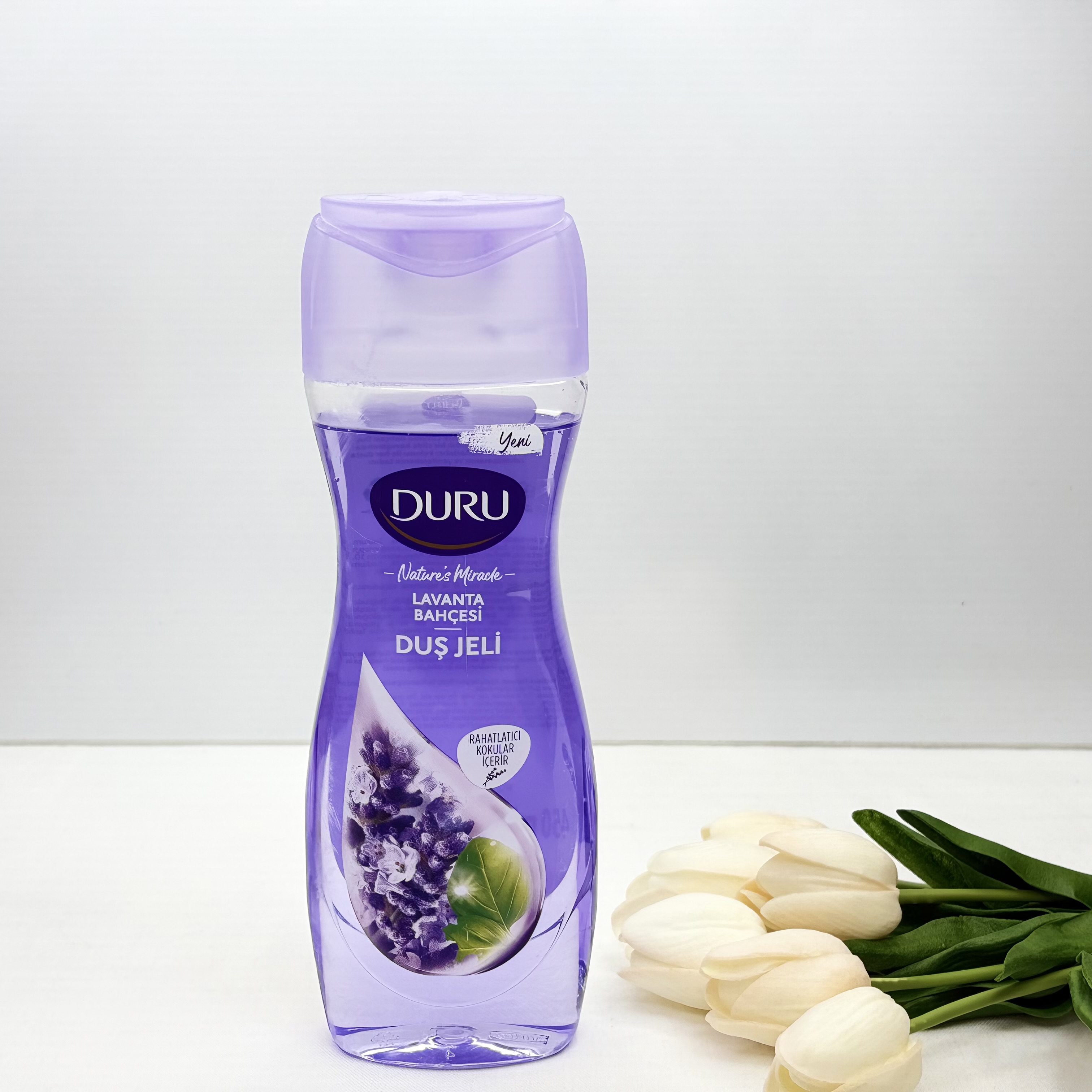 شامپو بدن مدل Natureحاوی عصاره اسطوخودوس (لوندر)حجم 450میلی لیتر