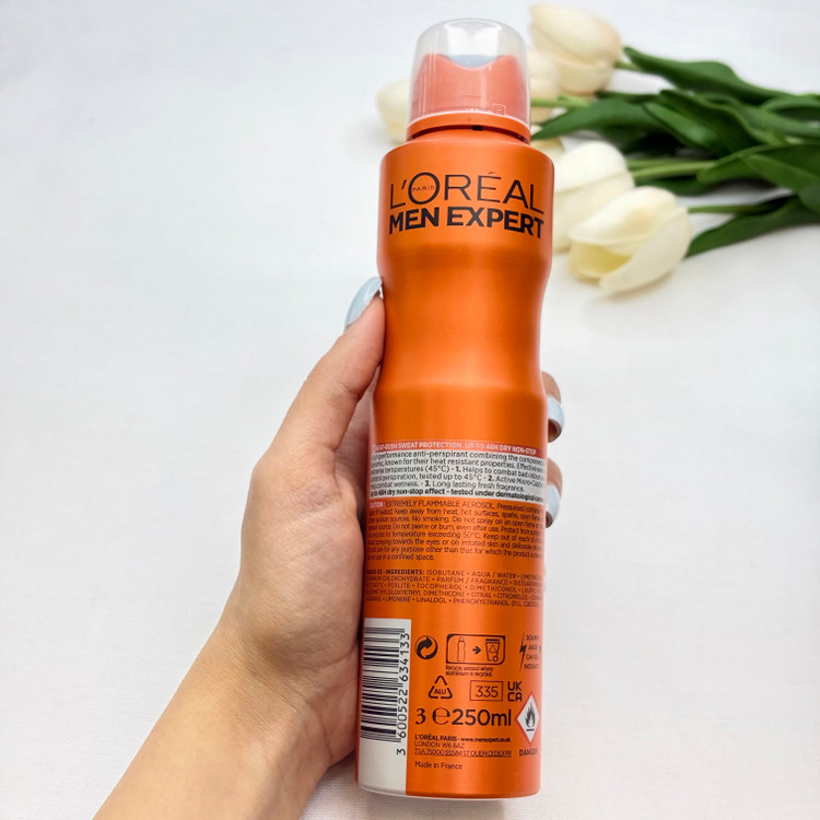 اسپری ضد تعریق 48 ساعته نارنجی مناسب گرم ترین دماها با ماندگاری بسیار بالا