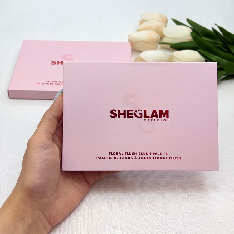 پالت رژگونه ۶تایی.پلت پودری مدل Floralرنگ Blushing Bouquetکیفیت اصلی