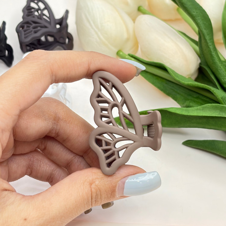 کلیپس مات نشکن طرح پروانه کیفیت وارداتی4cm