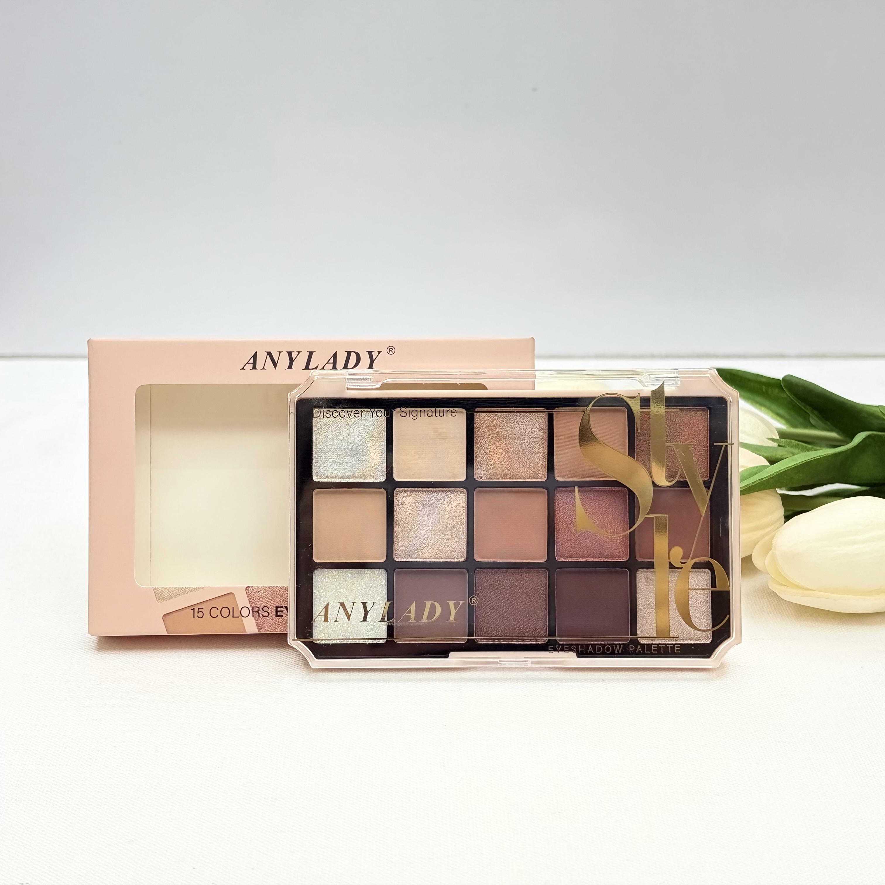 پالت سایه ترکیبی ۱۵رنگ نود و شاین بسیار کاربردی و پیگمنت باکیفیت