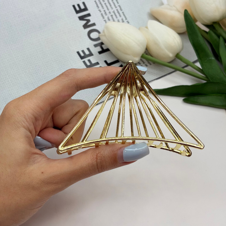 کلیپس فلزی مثلثی کیفیت عالی وارداتی 8cm