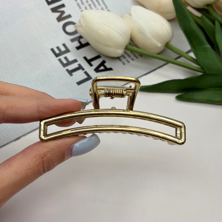 کلیپس فلزی طرح مستطیل کیفیت عالی وارداتی7cm