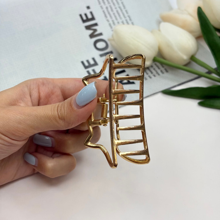 کلیپس فلزی طرح گربه براق کیفیت عالی وارداتی 7cm