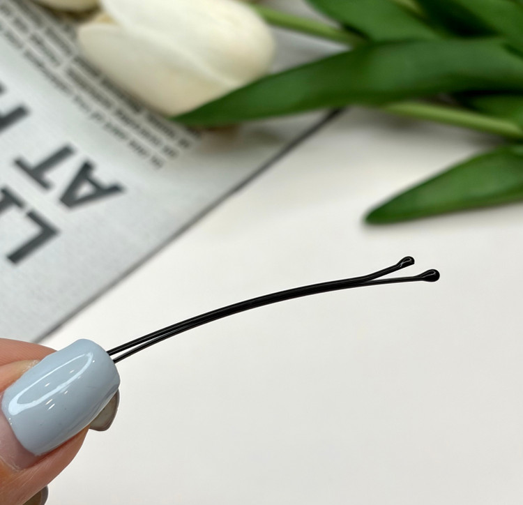 پک گیره و سنجاق مشکی ۳مدل کیفیت عالی مناسب انواع حجم مو6/5cm
