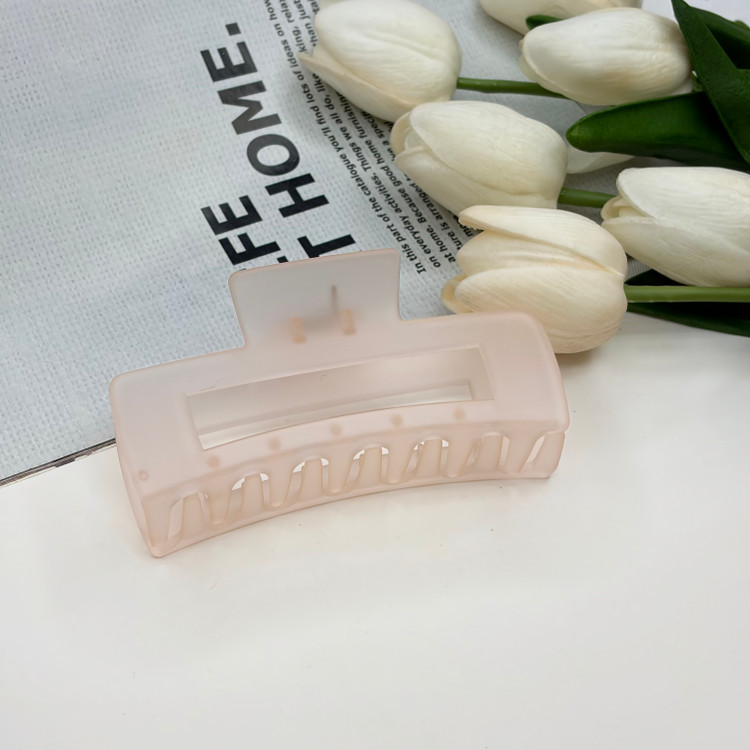 کلیپس مات یخی مستطیل توخالی وارداتی با کیفیت سایز 10cm