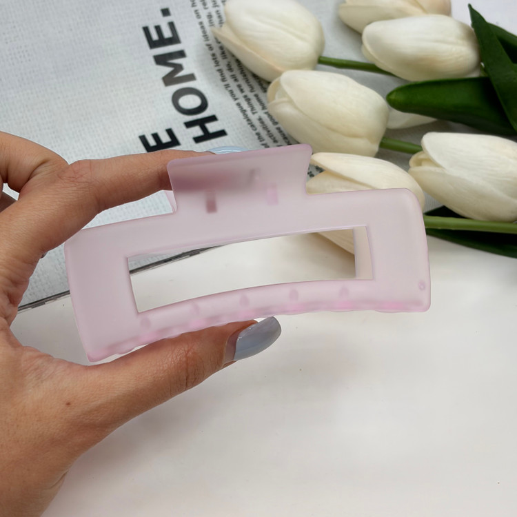 کلیپس مات یخی مستطیل توخالی وارداتی با کیفیت سایز 10cm