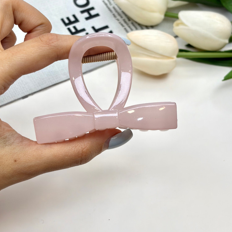 کلیپس طرح پاپیون براق نشکن وارداتی با کیفیت برند بوفینی سایز 8cm