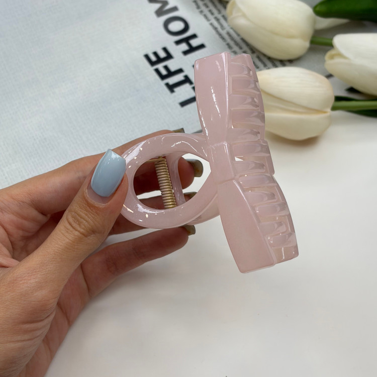 کلیپس طرح پاپیون براق نشکن وارداتی با کیفیت برند بوفینی سایز 8cm