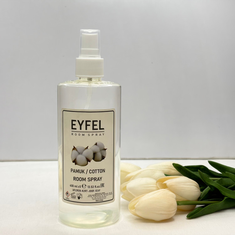 اسپری خوش بو کننده محیط رایحه Cotton حجم۴۰۰میل ایفل