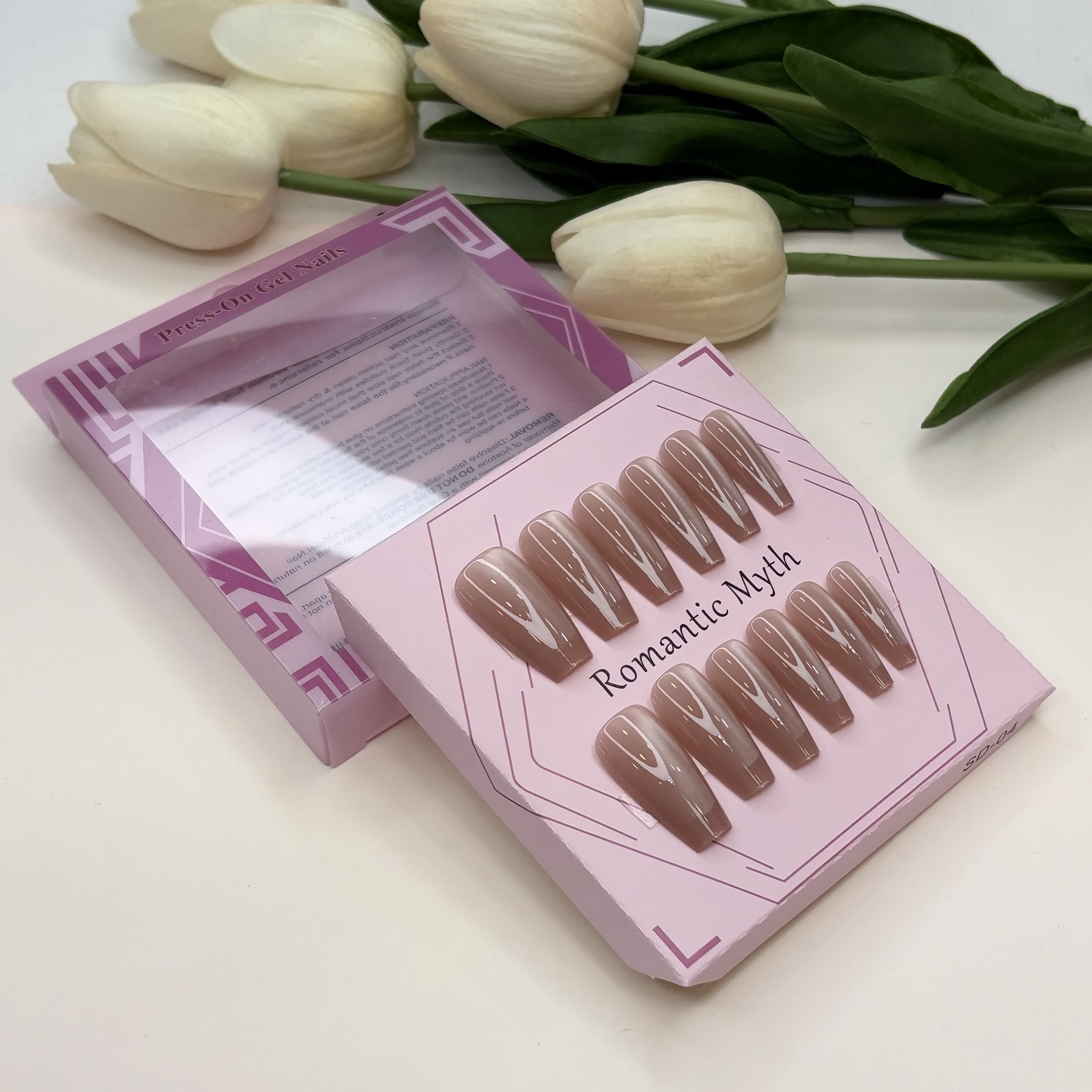 ناخن مصنوعی آیس گربه ای رنگ کالباسی