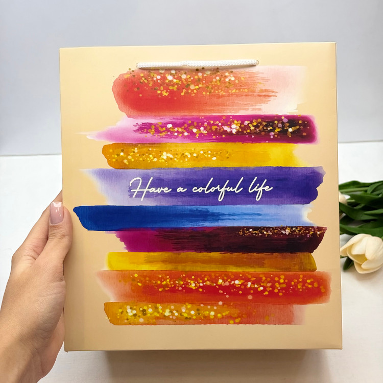 بگ شاپ بگ کادویی طرح Have a colorful life