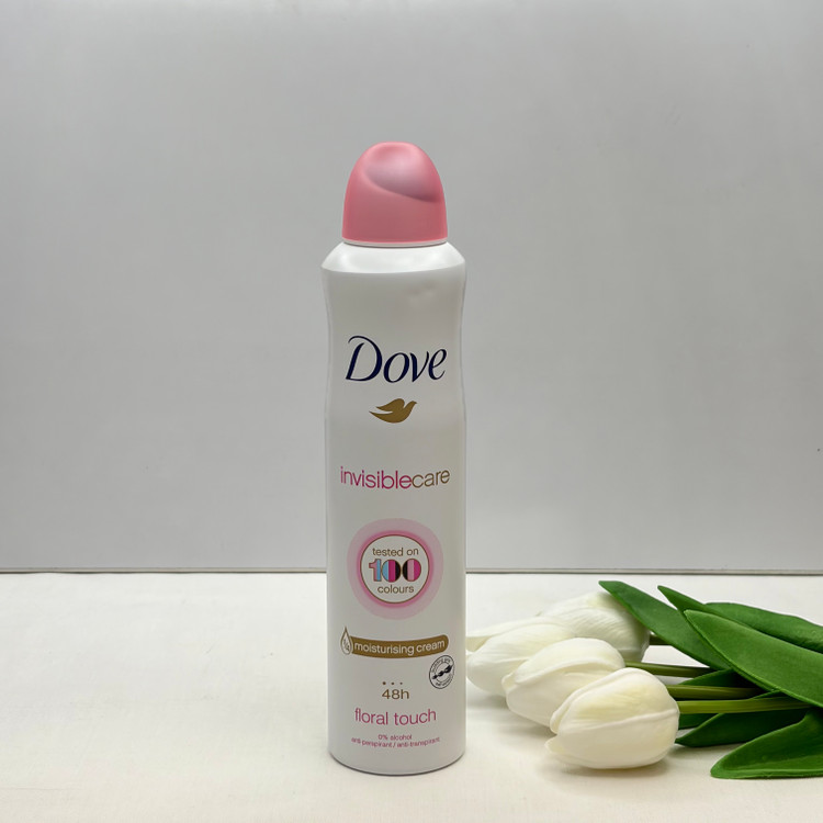 اسپری ضد تعریق 48 ساعته بدون الکل 250ml رایحه فلورال تاچ صد صورتی Invisible care Floral Touch