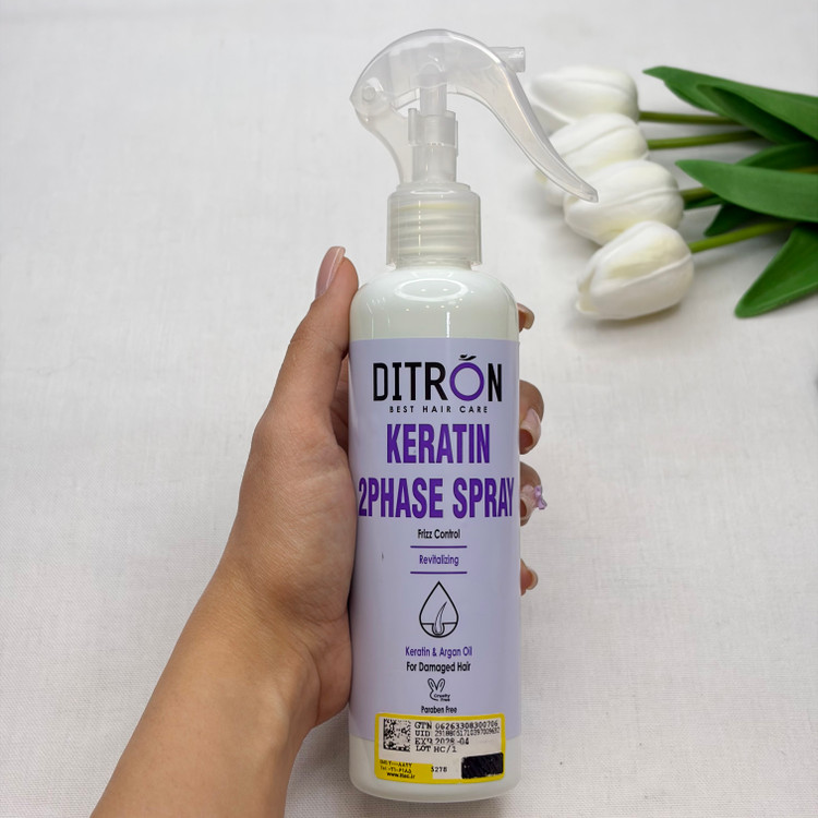 سرم دوفاز مو حاوی کراتین و روغن آرگان 250 میل