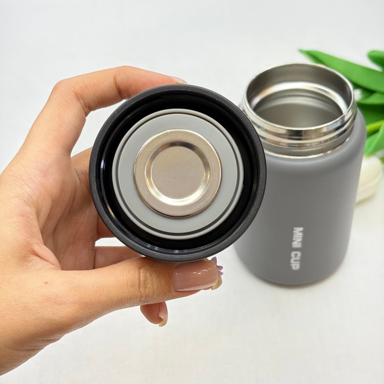 مینی تراول ماگ ۲۸۰ میل رنگ طوسی مینی کاپ MINI CUP