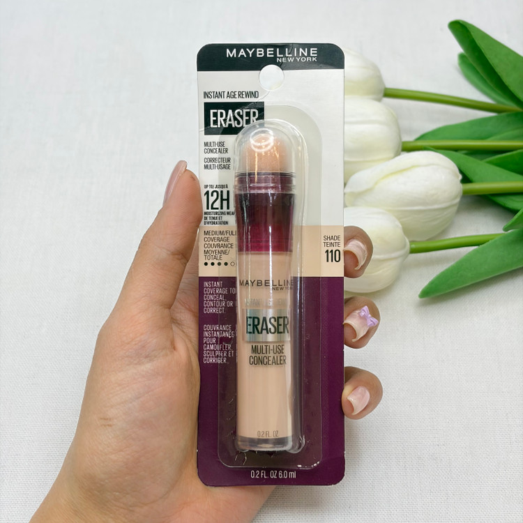 کانسیلر پددار اصلی شماره110 با پک بسته بندی ERASER