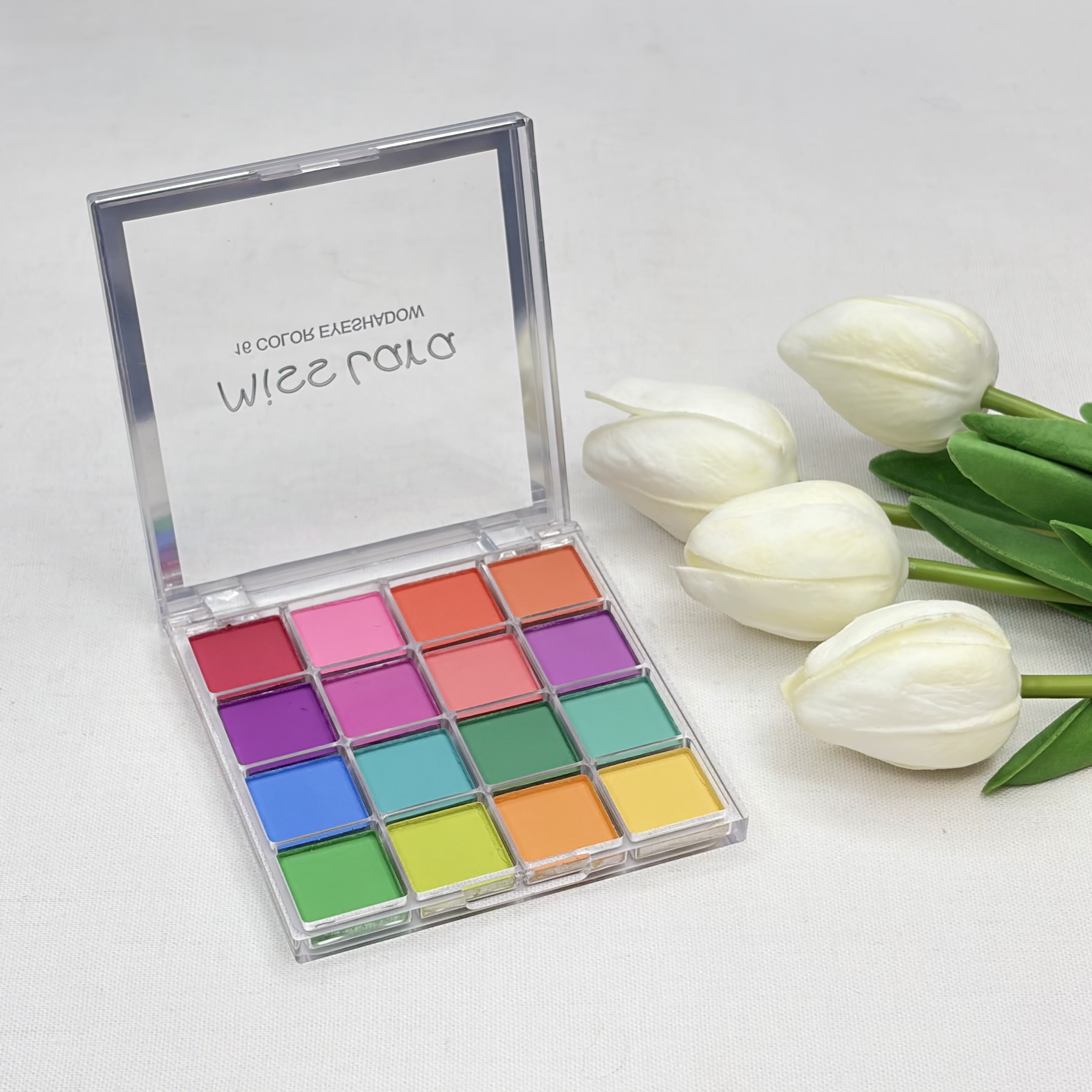 پلت سایه آبرنگی 16 عددی پیگمنت قوی