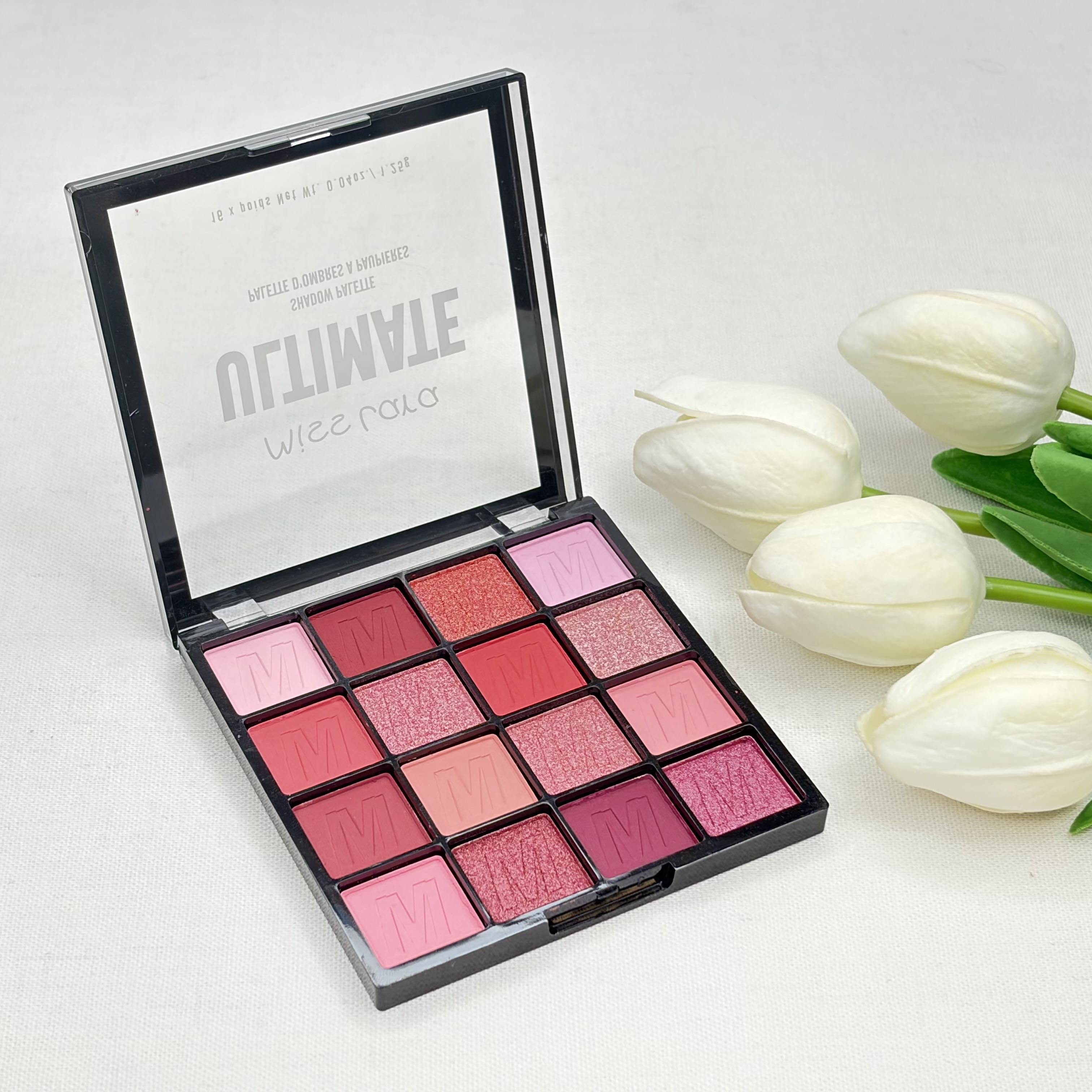 پلت سایه تناژ رنگ‌صورتی قرمز