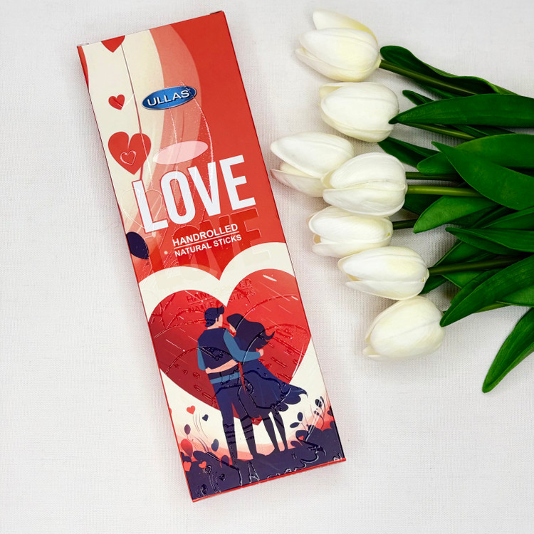 عود شاخه ای ۵۰ گرمی دست ساز مدل Love عشق