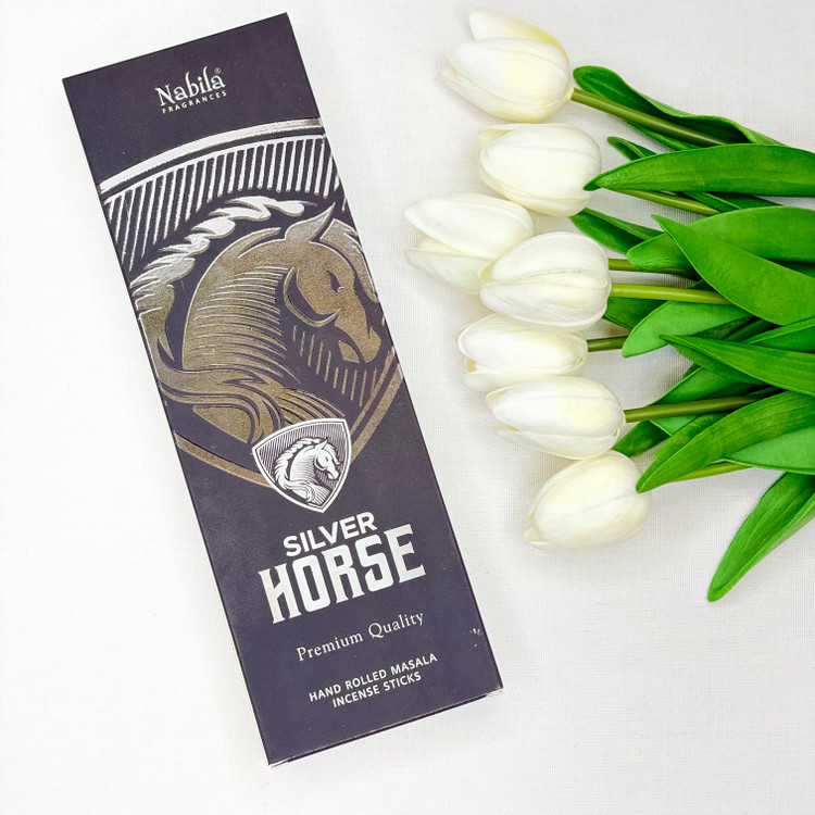 عود شاخه ای ۵۰ گرمی دست ساز مدل سیلور هورس SILVER HORSE