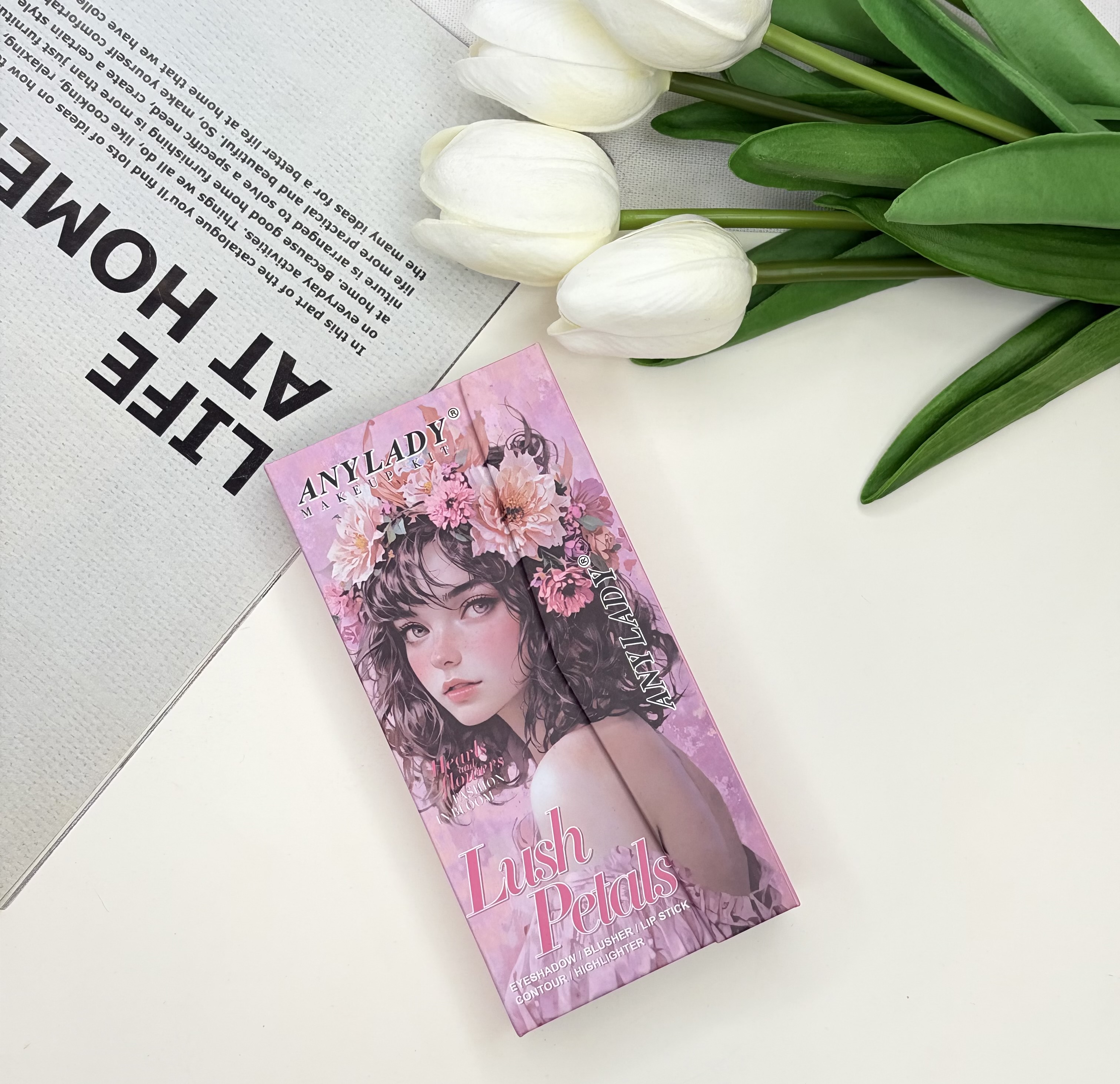 پلت سایه رژگونه رژلب و هایلایتر