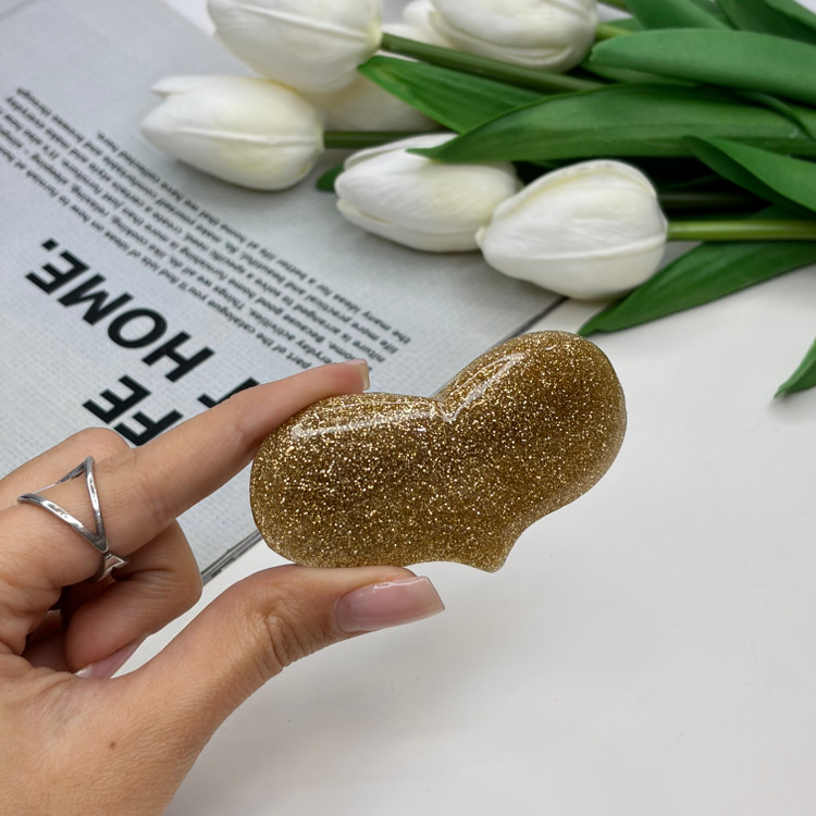 کلیپس فرانسوی طرح قلب اکلیل دار 7.5cm