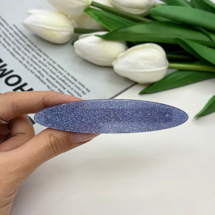 کلیپس فرانسوی بیضی طرح شاین دار10cm