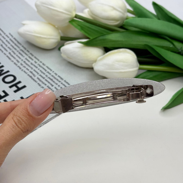 کلیپس فرانسوی بیضی طرح شاین دار10cm