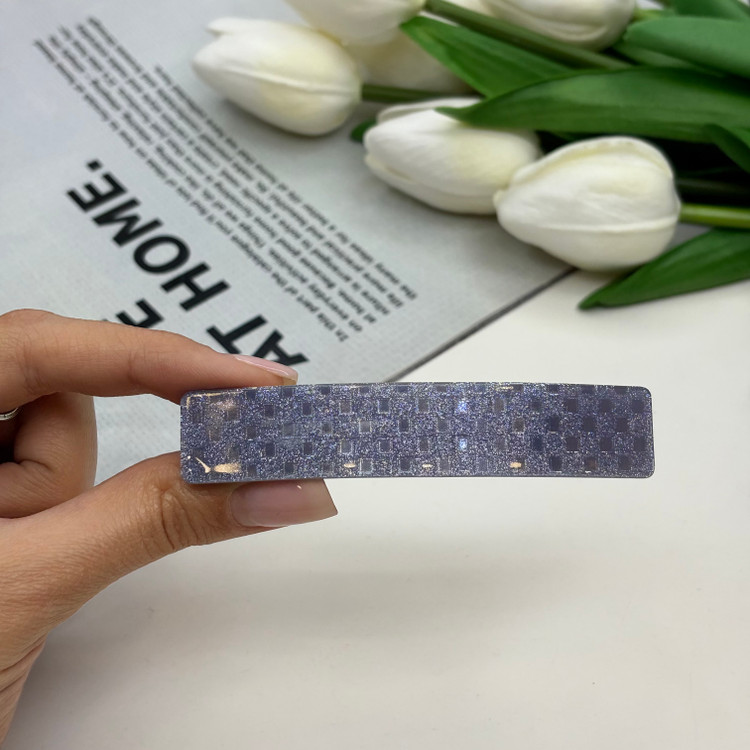 کلیپس فرانسوی مستطیلی شاین دار8.5cm