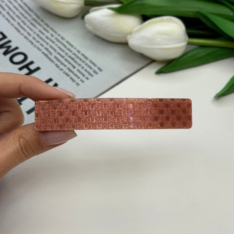 کلیپس فرانسوی مستطیلی شاین دار8.5cm