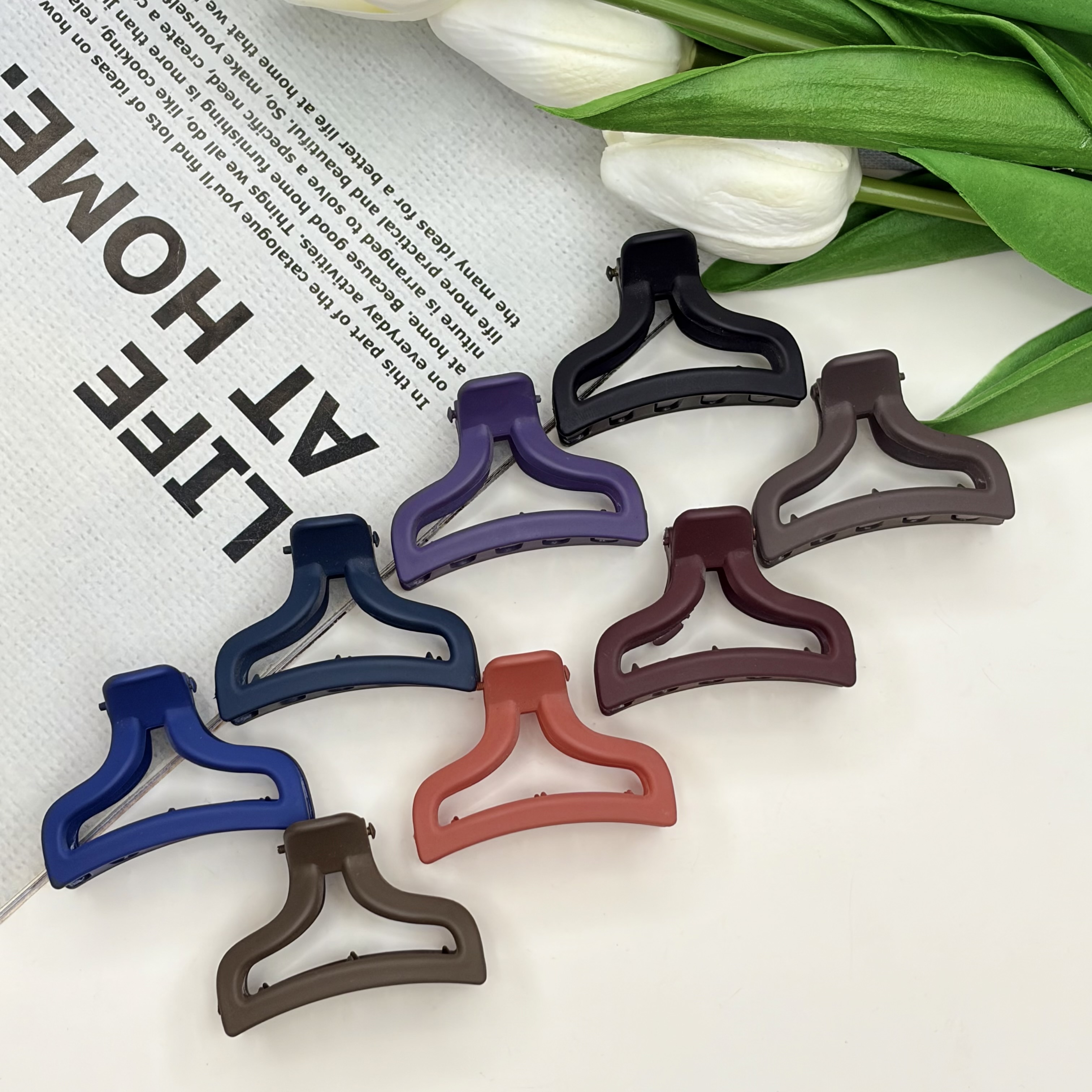 کلیپس طرح دم وال مات سایز کوچک 4.5cm