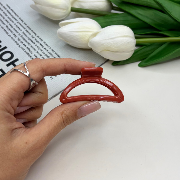 کلیپس نیم دایره براق سایز کوچک 4.5cm