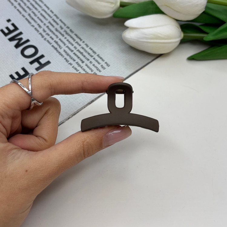 کلیپس طرح پاپیون سایز کوچک رنگ مات 4cm
